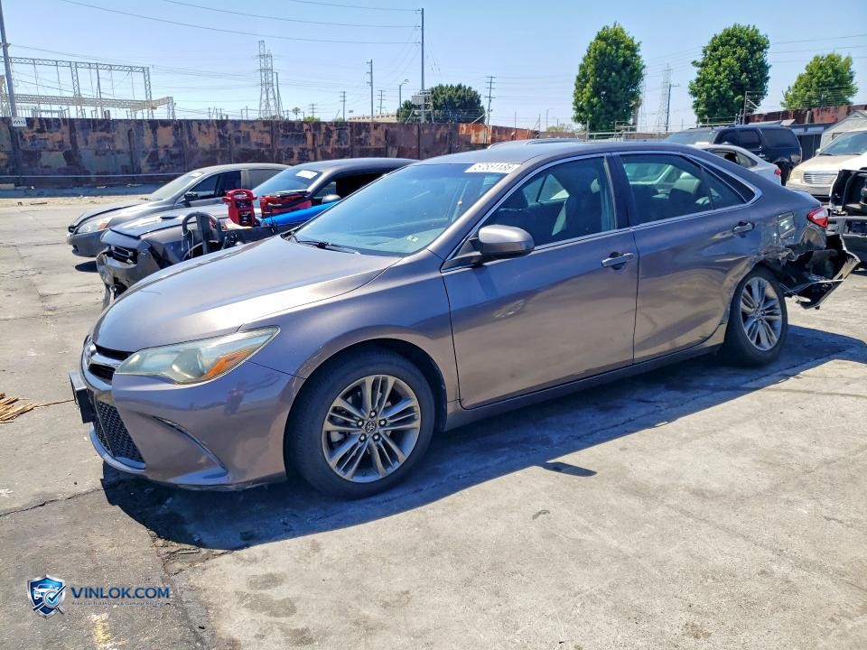2017 TOYOTA CAMRY SE – Lot 57551186 auction photo