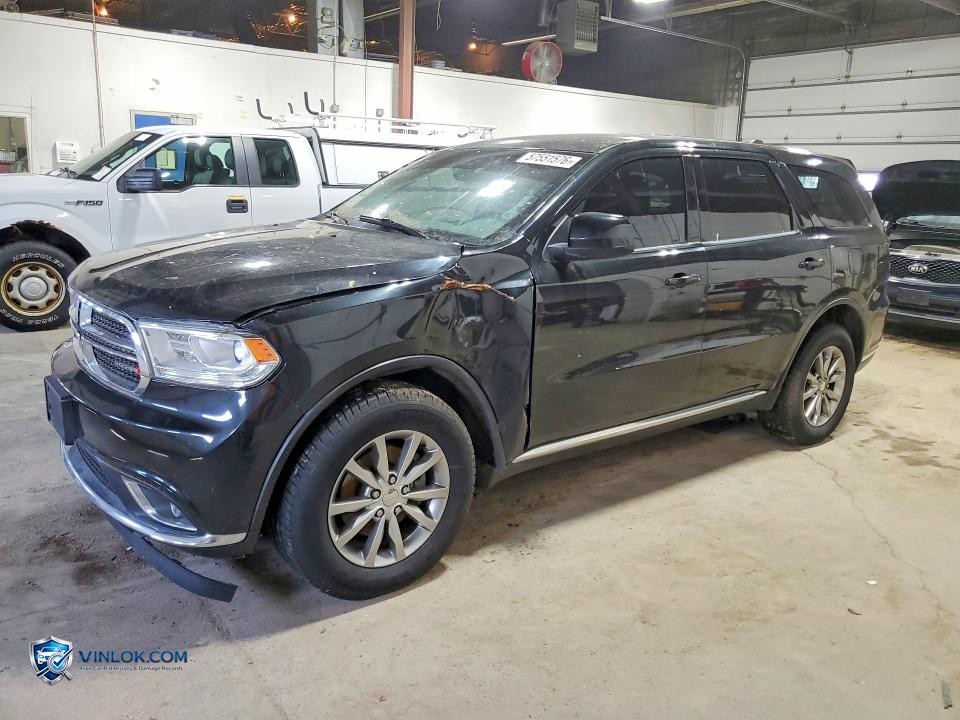 2016 DODGE DURANGO SXT – Lot 57551576 auction photo