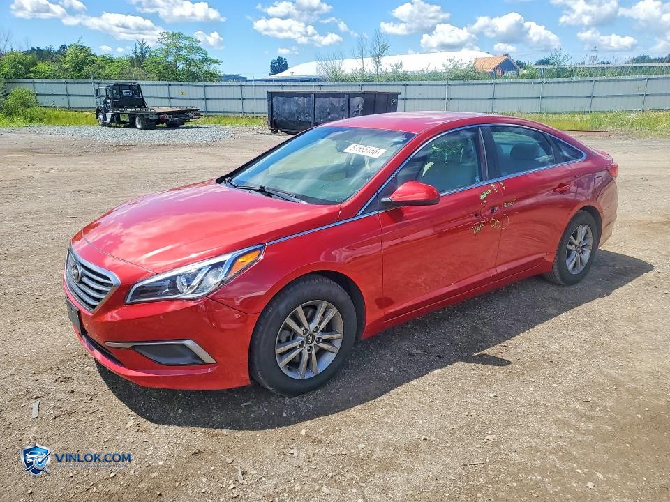 2017 HYUNDAI SONATA SE – Lot 57555156 auction photo