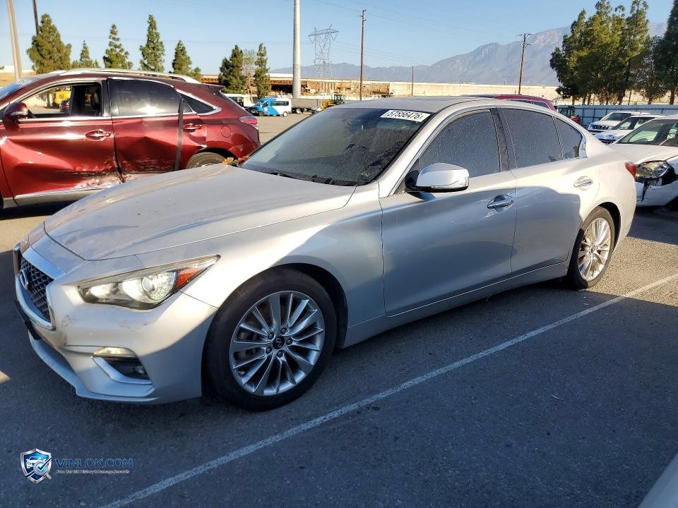 2020 INFINITI Q50 3.0T LUXE – Lot 57556476 auction photo