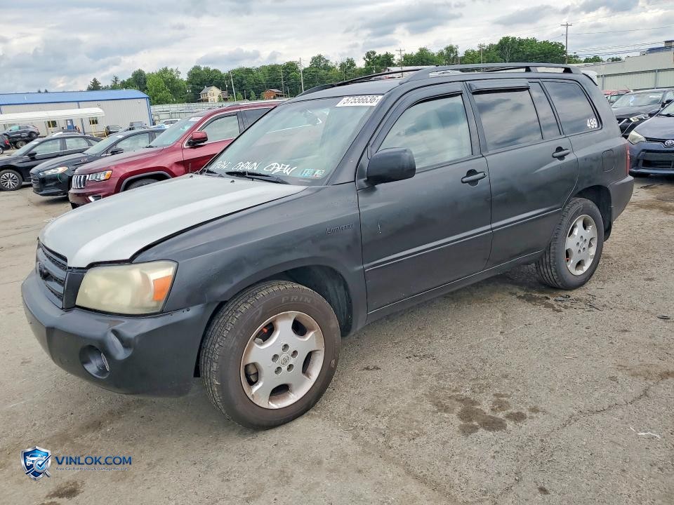 2006 TOYOTA HIGHLANDER LIMITED – Lot 57556636 auction photo