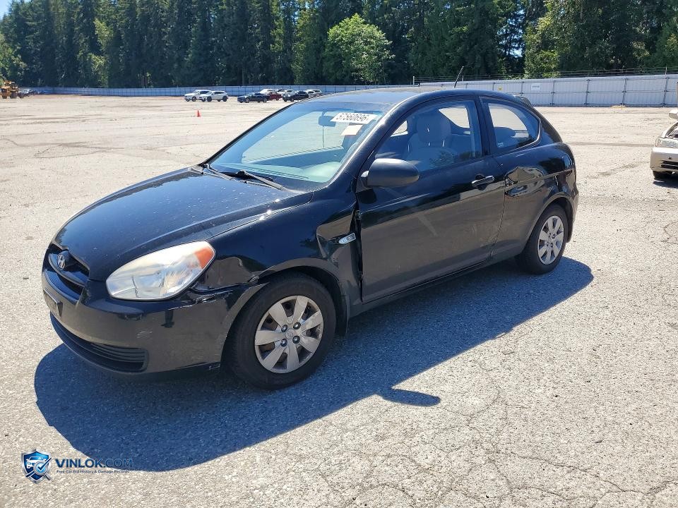 2009 HYUNDAI ACCENT GS – Lot 57560696 auction photo