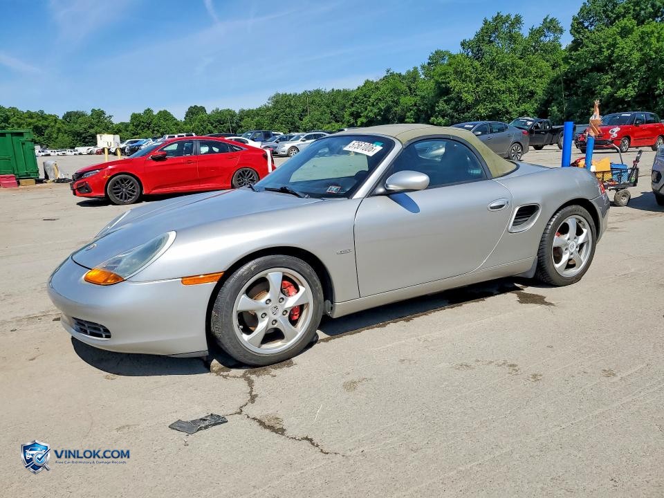 2002 PORSCHE BOXSTER – Lot 57561006 auction photo