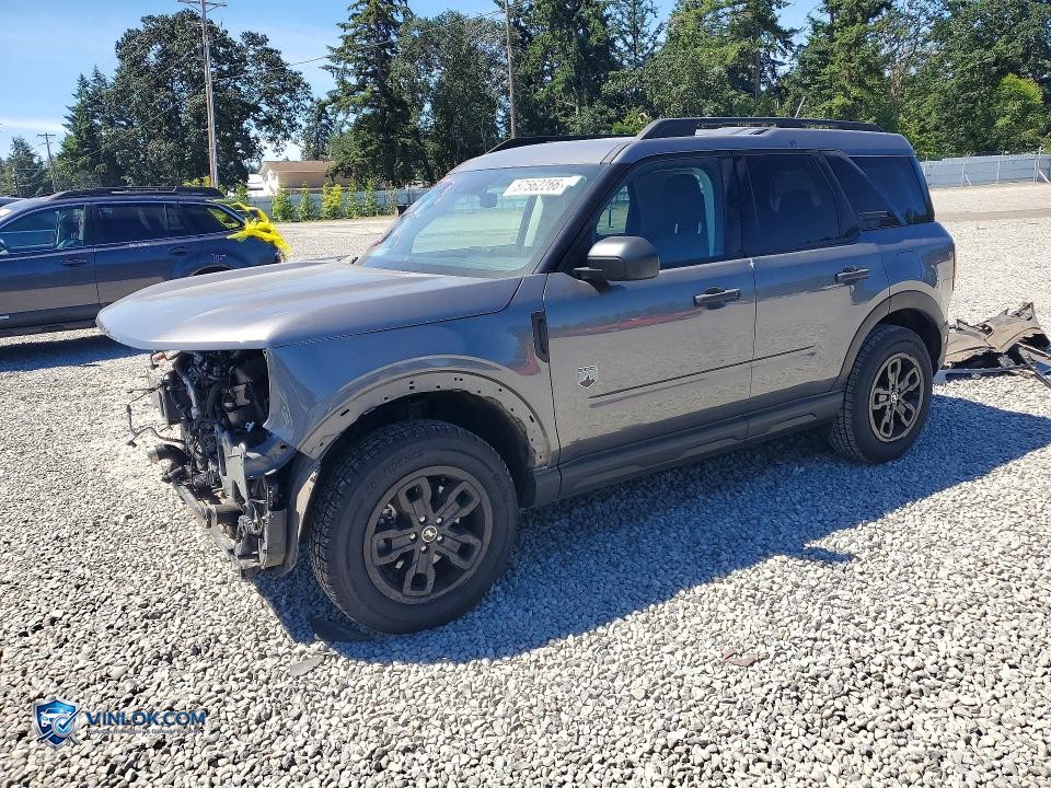 2022 FORD BRONCO SPORT BIG BEND – Lot 57562266 auction photo