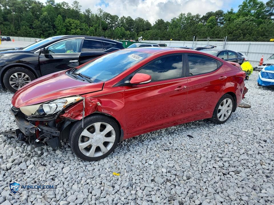 2013 HYUNDAI ELANTRA LIMITED – Lot 57565906 auction photo