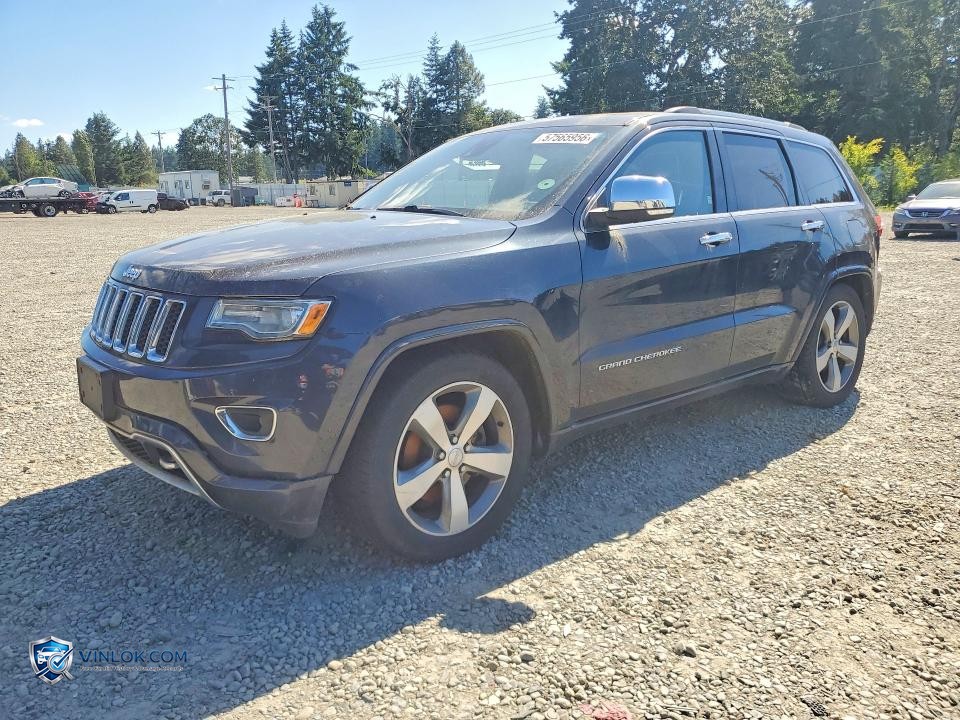 2014 JEEP GRAND CHEROKEE OVERLAND – Lot 57565956 auction photo
