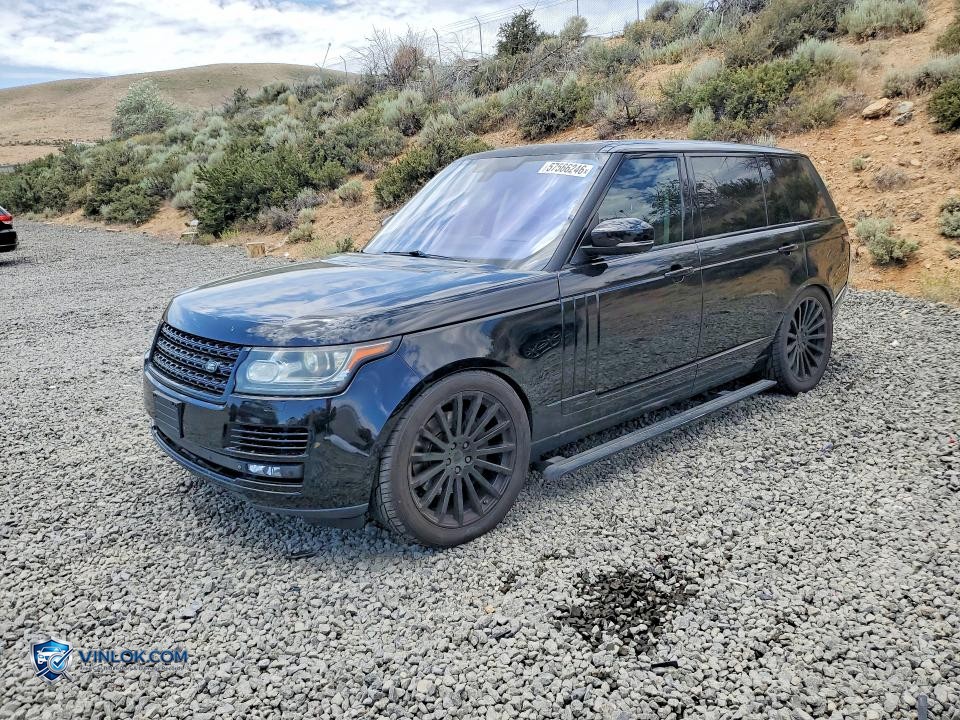2014 LAND ROVER RANGE ROVER SUPERCHARGED – Lot 57566246 auction photo