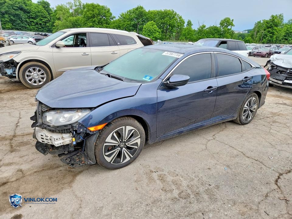 2017 HONDA CIVIC EXL – Lot 57567756 auction photo
