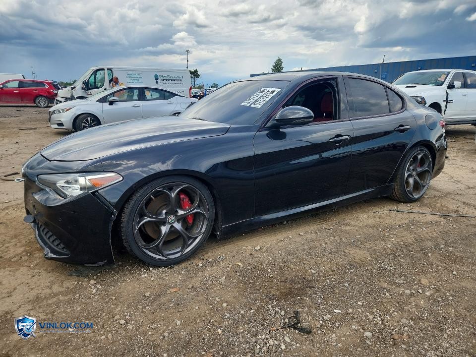 2017 ALFA ROMEO GIULIA TI Q4 – Lot 57572416 auction photo