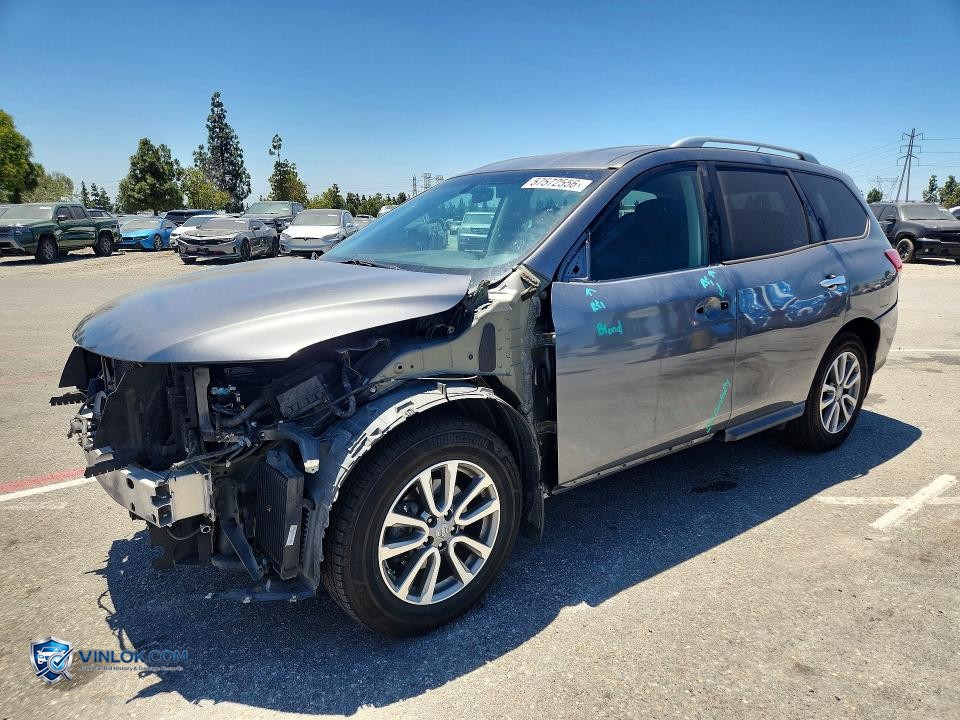 2016 NISSAN PATHFINDER S – Lot 57572556 auction photo