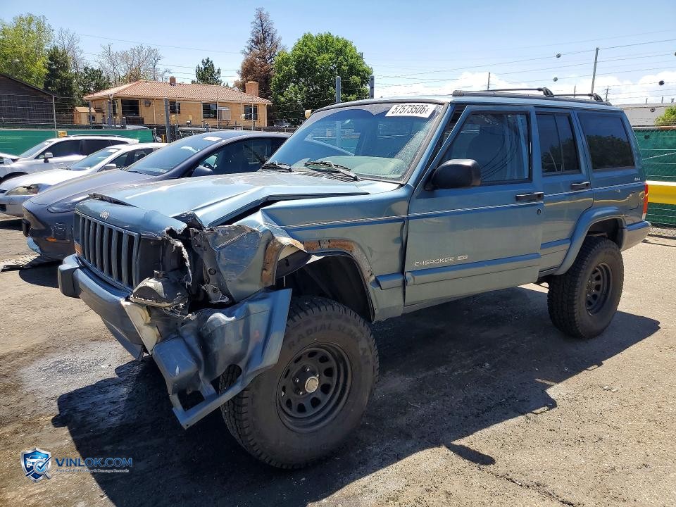 1998 JEEP CHEROKEE SPORT – Lot 57573506 auction photo