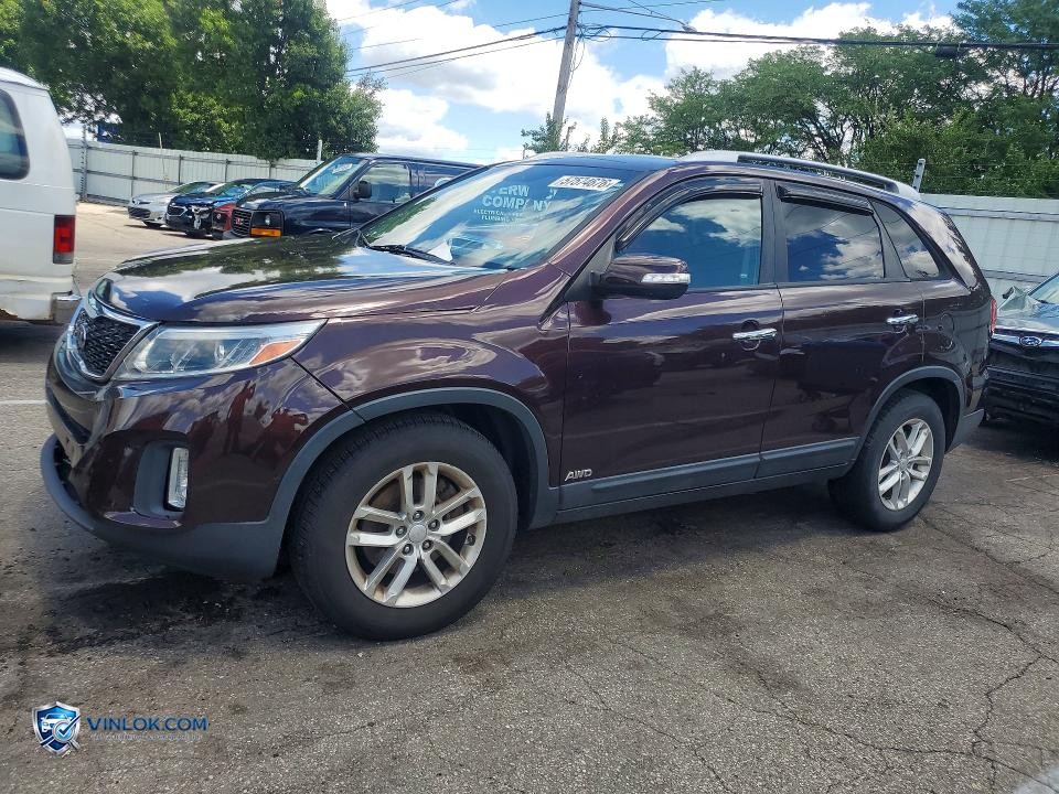 2014 KIA SORENTO LX – Lot 57574676 auction photo