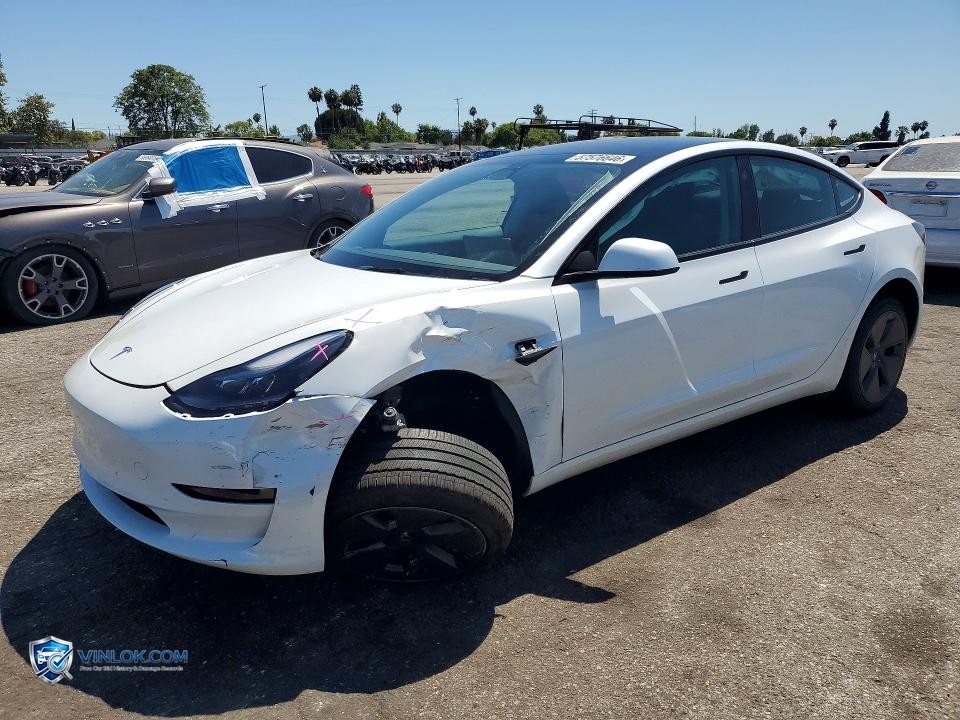 2023 TESLA MODEL 3 – Lot 57576646 auction photo