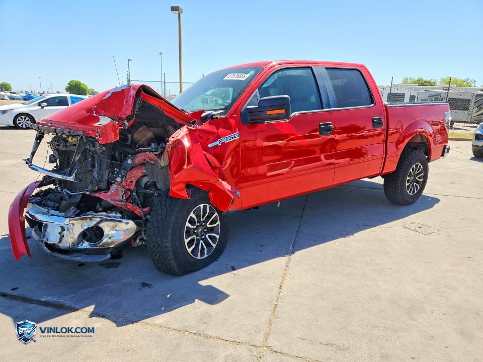 2013 FORD F150 SUPERCREW – Lot 57576866 auction photo