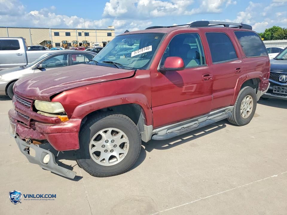 2003 CHEVROLET TAHOE K1500 – Lot 57578146 auction photo