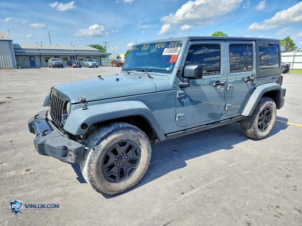 2014 JEEP WRANGLER UNLIMITED SPORT – Lot 57580886 auction photo