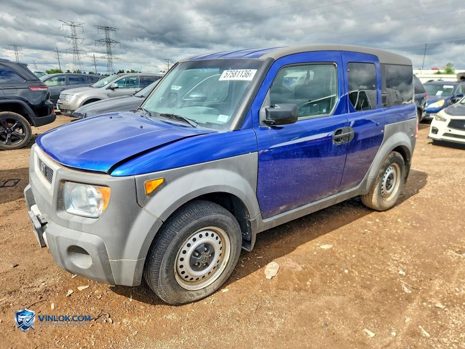 2004 HONDA ELEMENT LX – Lot 57581136 auction photo