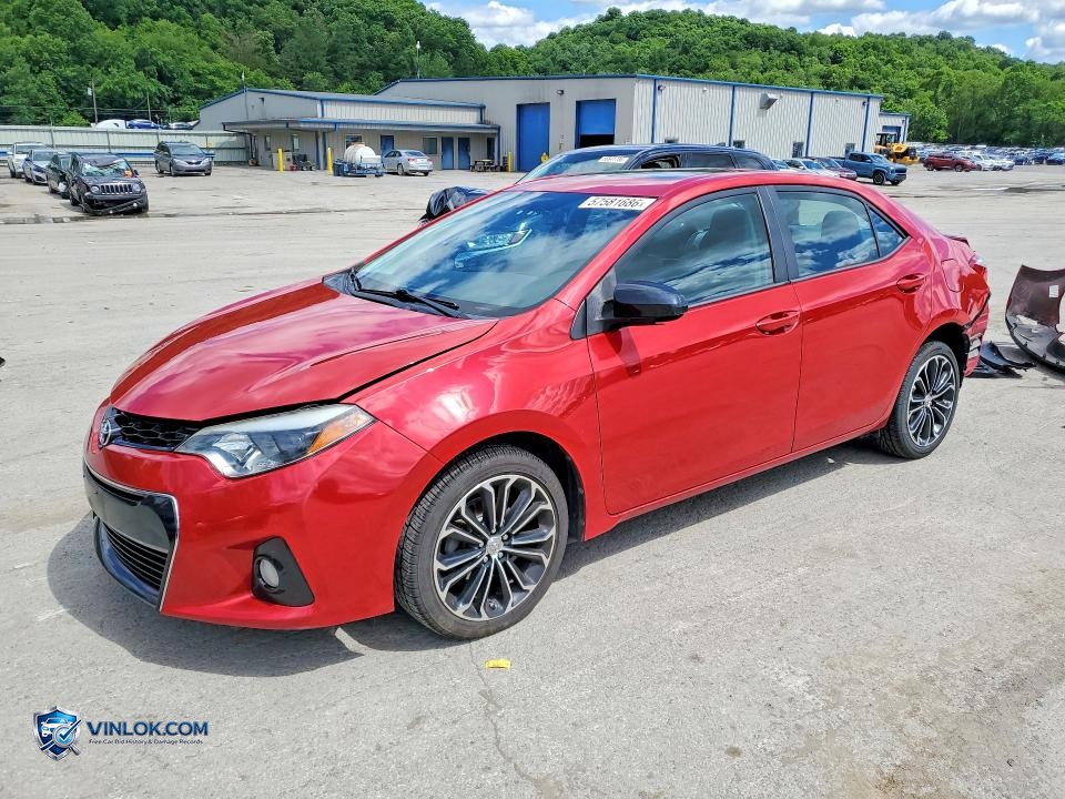 2014 TOYOTA COROLLA S PLUS – Lot 57581686 auction photo