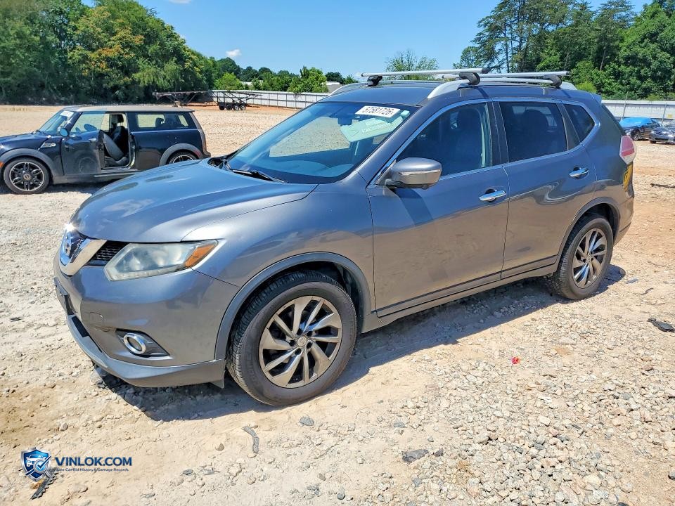 2014 NISSAN ROGUE SL – Lot 57581726 auction photo