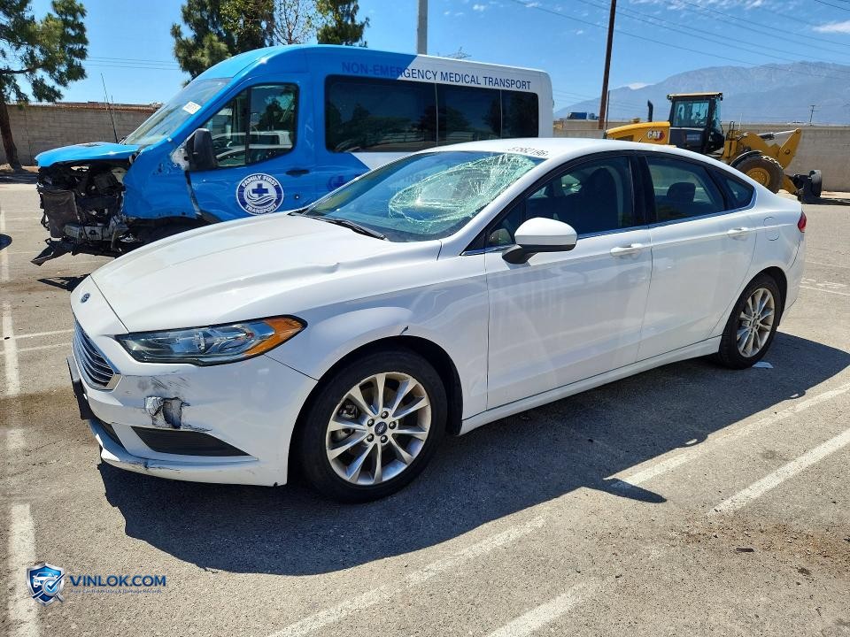 2017 FORD FUSION SE – Lot 57582196 auction photo