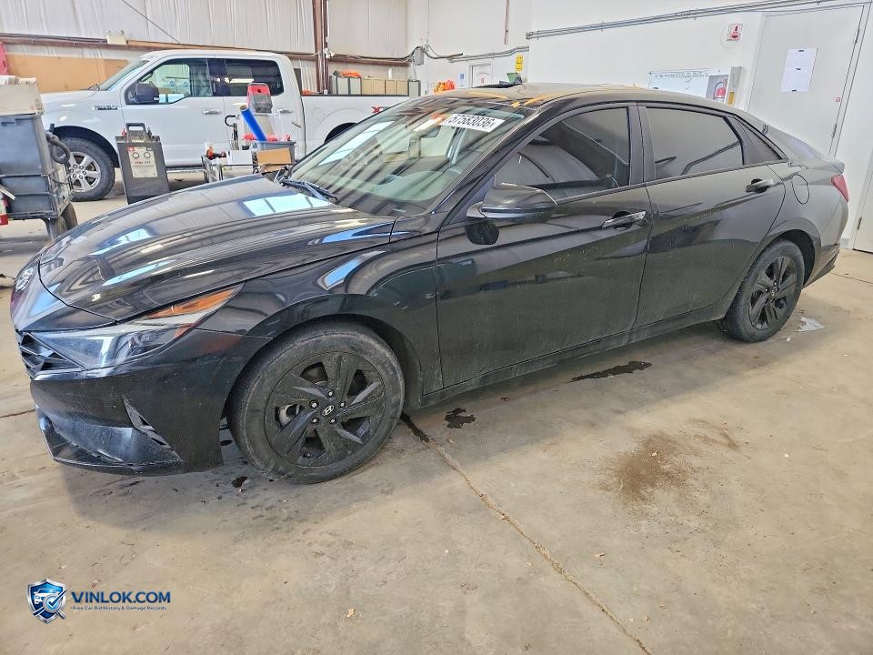 2022 HYUNDAI ELANTRA SEL – Lot 57583036 auction photo