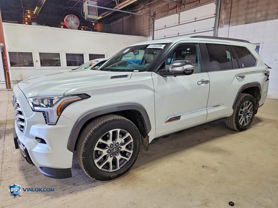 2025 TOYOTA SEQUOIA 1794 EDITION – Lot 57583206 auction photo