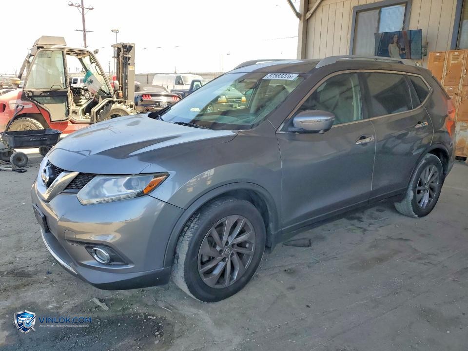 2016 NISSAN ROGUE – Lot 57583226 auction photo