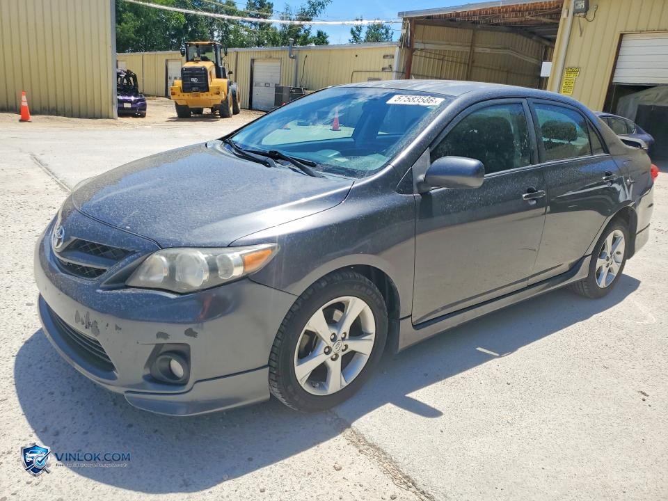 2012 TOYOTA COROLLA S – Lot 57583586 auction photo
