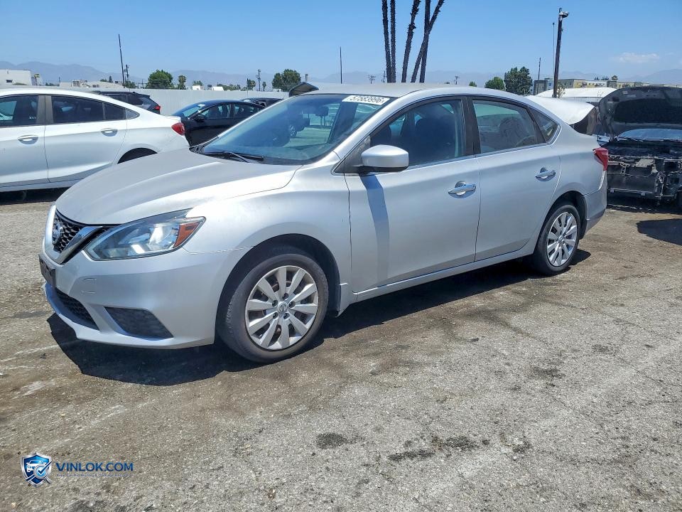 2017 NISSAN SENTRA S – Lot 57583996 auction photo