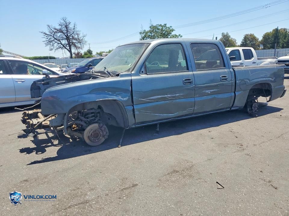 2007 CHEVROLET SILVERADO C1500 CLASSIC CREW CAB – Lot 57584056 auction photo