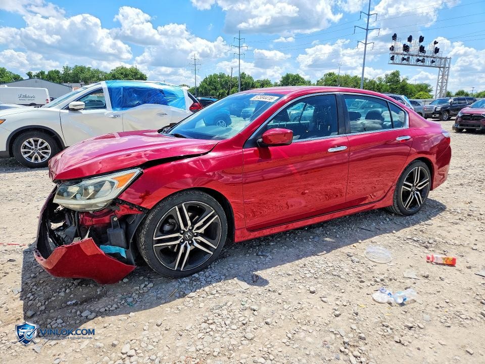 2016 HONDA ACCORD SPORT – Lot 57584416 auction photo