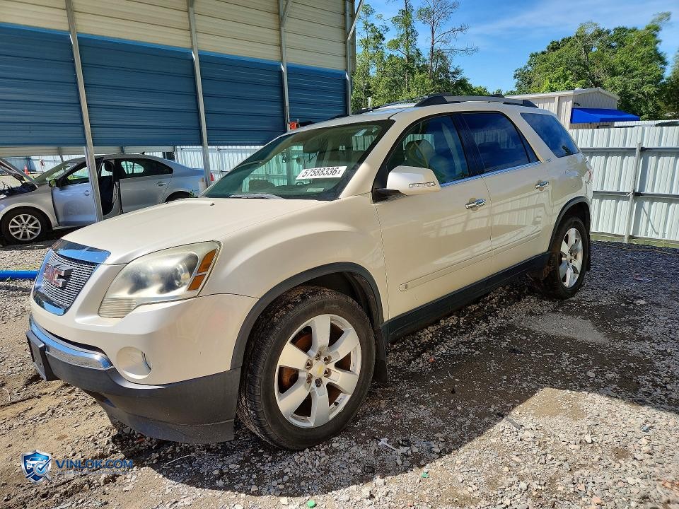 2010 GMC ACADIA SLT-1 – Lot 57588336 auction photo