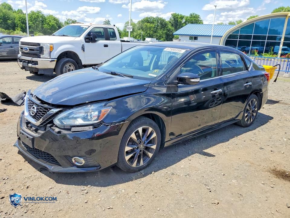 2017 NISSAN SENTRA SR – Lot 57588356 auction photo