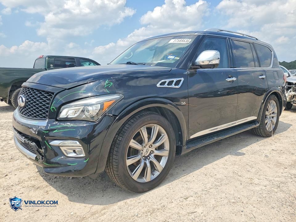 2015 INFINITI QX80 BASE – Lot 57588636 auction photo
