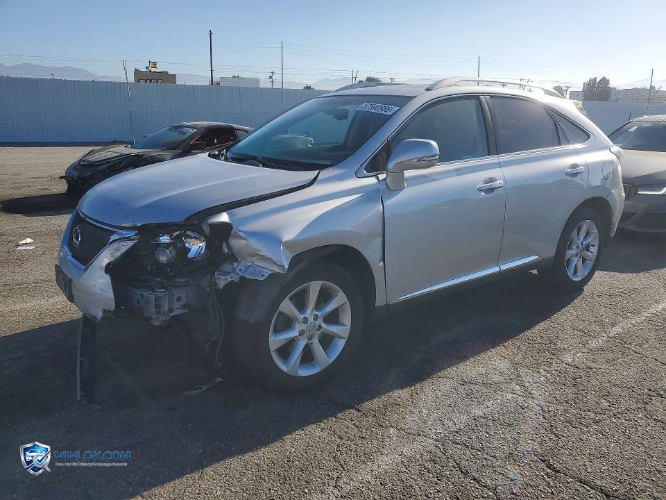 2010 LEXUS RX 350 – Lot 57590986 auction photo