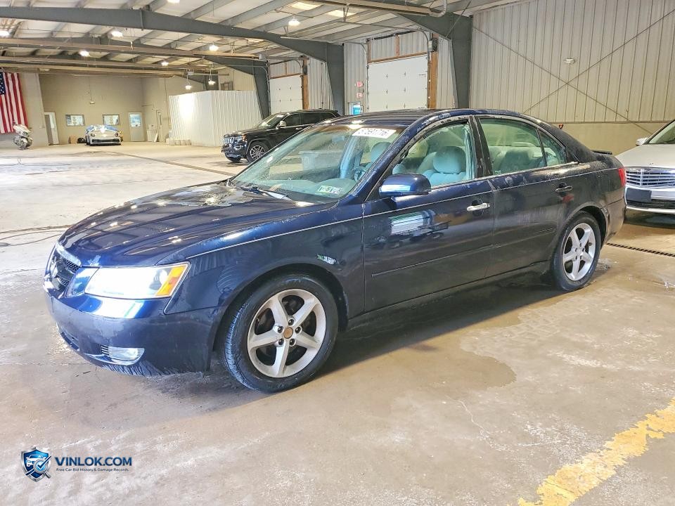 2008 HYUNDAI SONATA SE V6 – Lot 57591716 auction photo