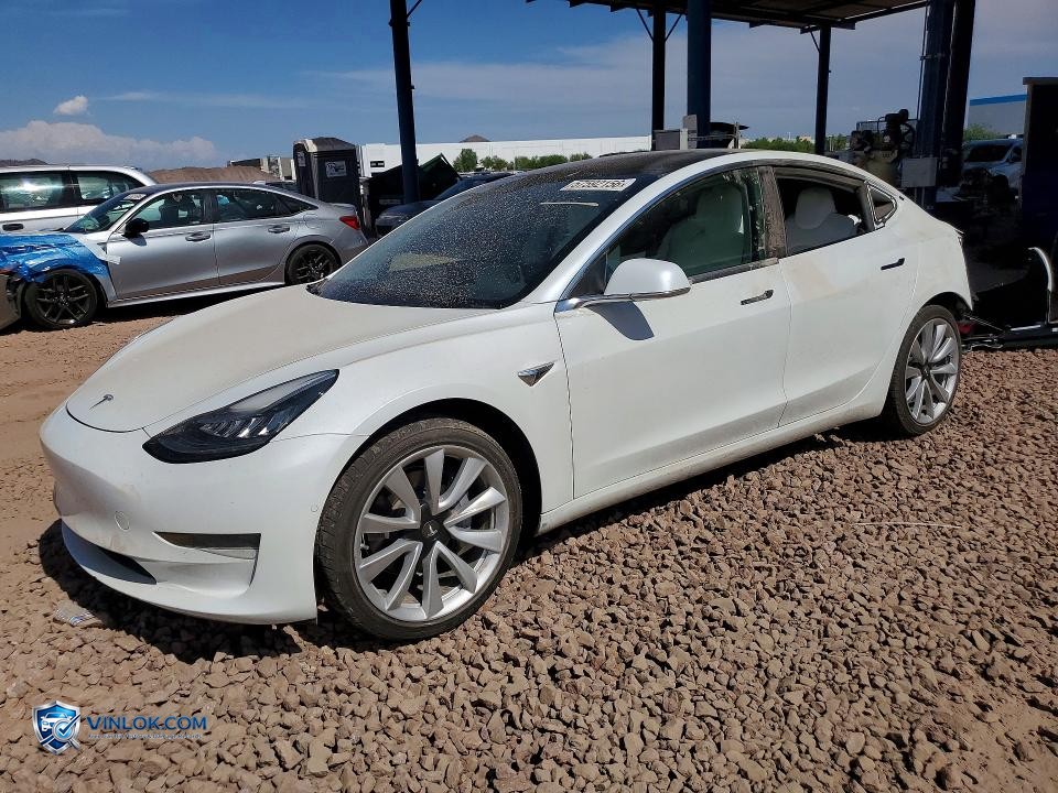 2020 TESLA MODEL 3 – Lot 57592156 auction photo
