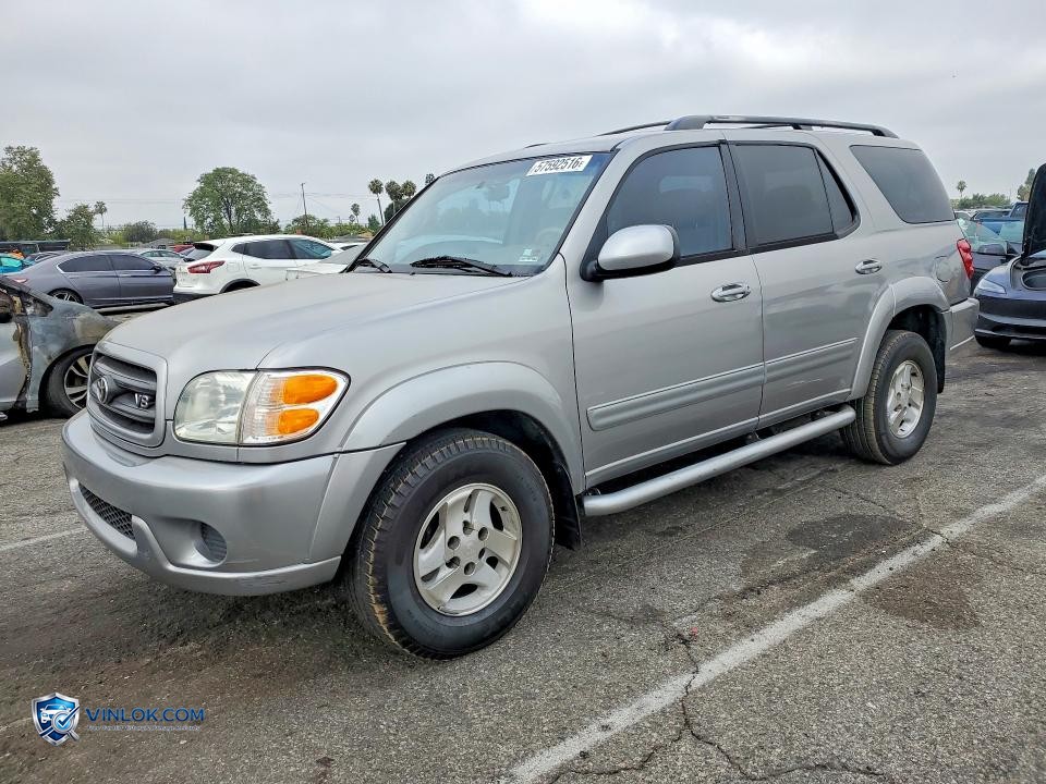 2003 TOYOTA SEQUOIA SR5 – Lot 57592516 auction photo