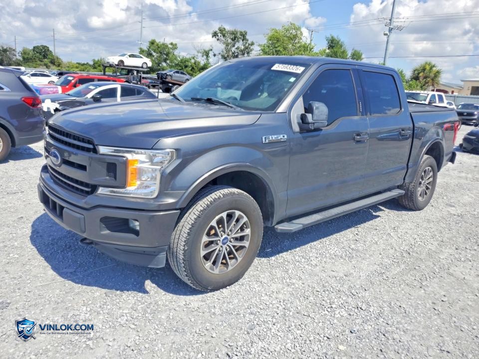 2019 FORD F150 SUPERCREW – Lot 57593326 auction photo