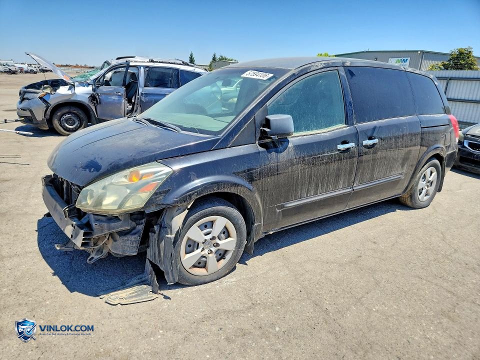 2008 NISSAN QUEST 3.5 – Lot 57594106 auction photo