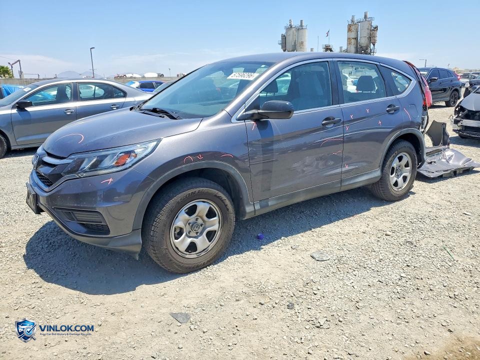 2015 HONDA CR-V LX – Lot 57596296 auction photo