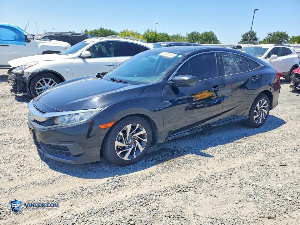 2016 HONDA CIVIC EX – Lot 57596756 auction photo
