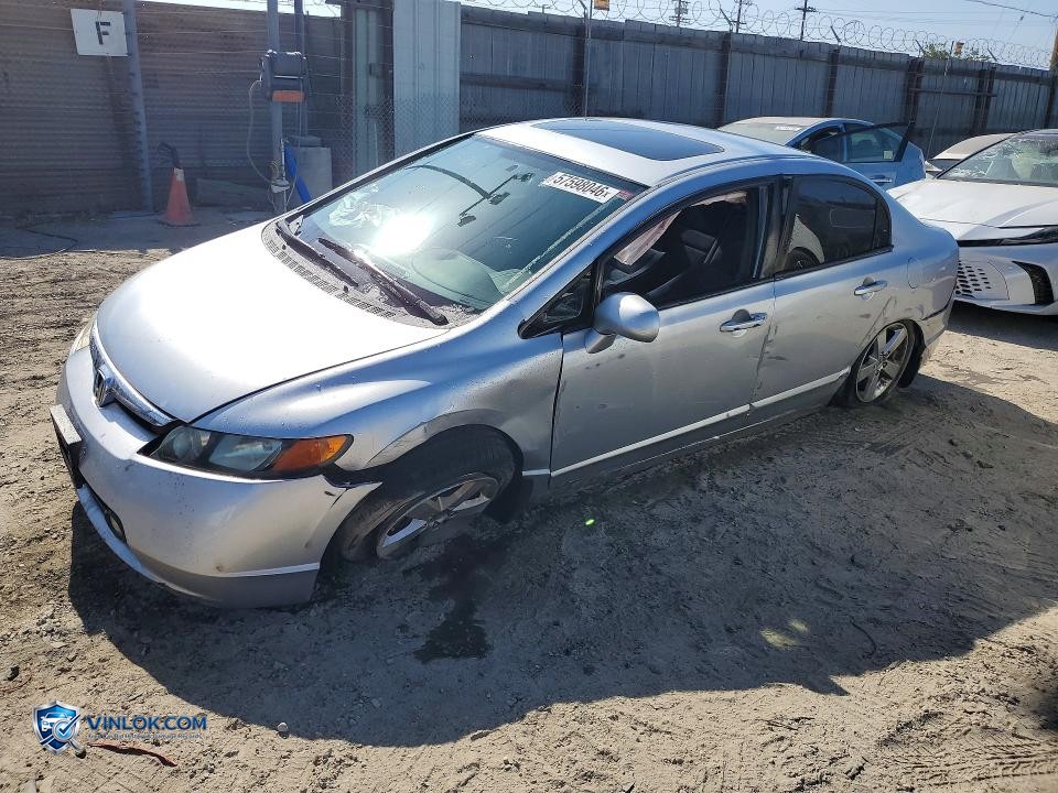 2008 HONDA CIVIC EX – Lot 57598046 auction photo