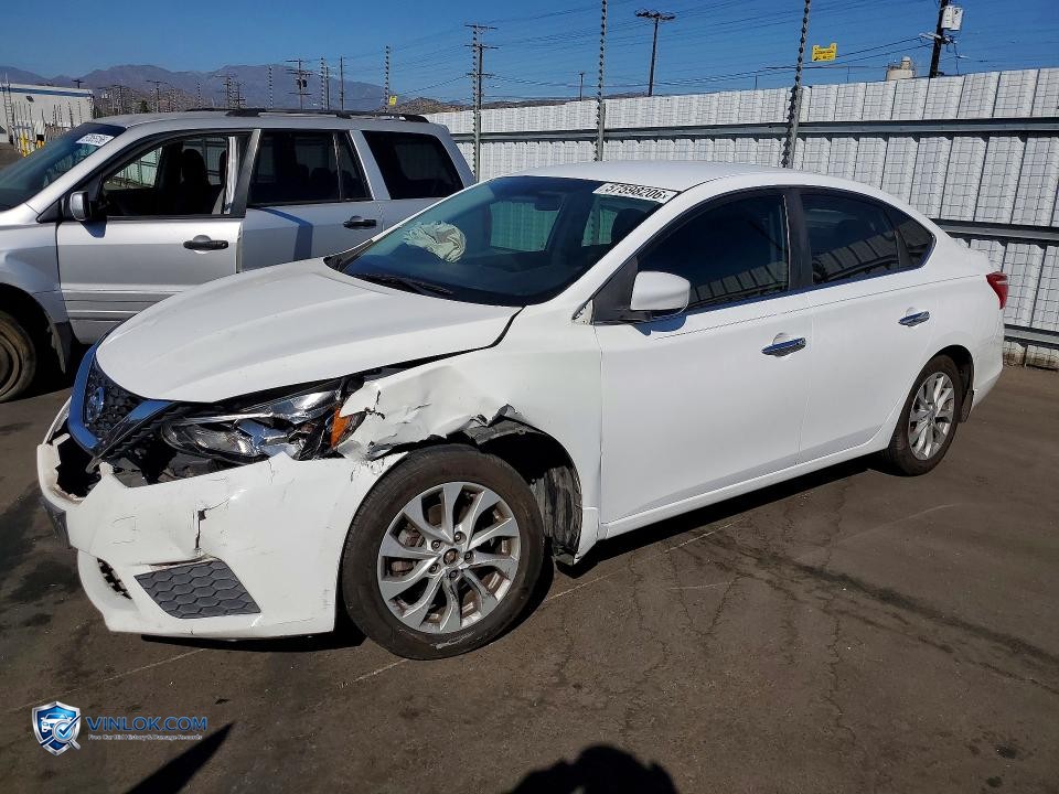2018 NISSAN SENTRA SV – Lot 57598206 auction photo