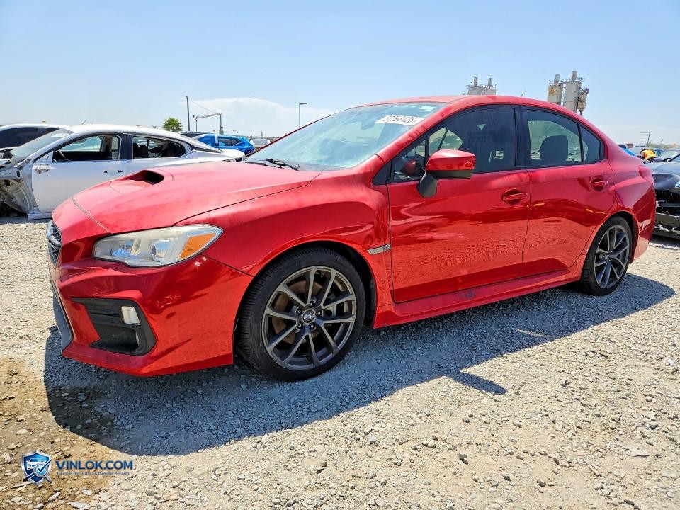2018 SUBARU WRX PREMIUM – Lot 57598426 auction photo