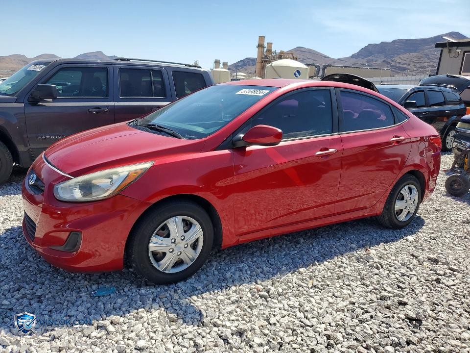 2015 HYUNDAI ACCENT GLS – Lot 57598656 auction photo