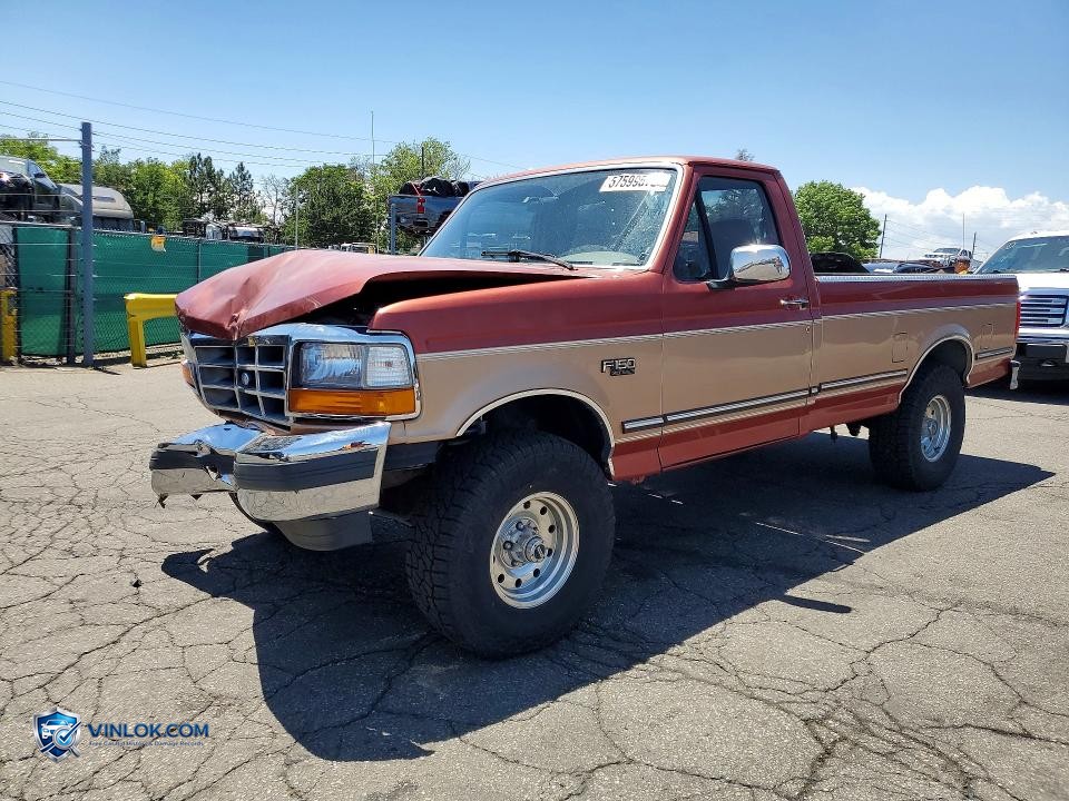 1995 FORD F150 – Lot 57599576 auction photo