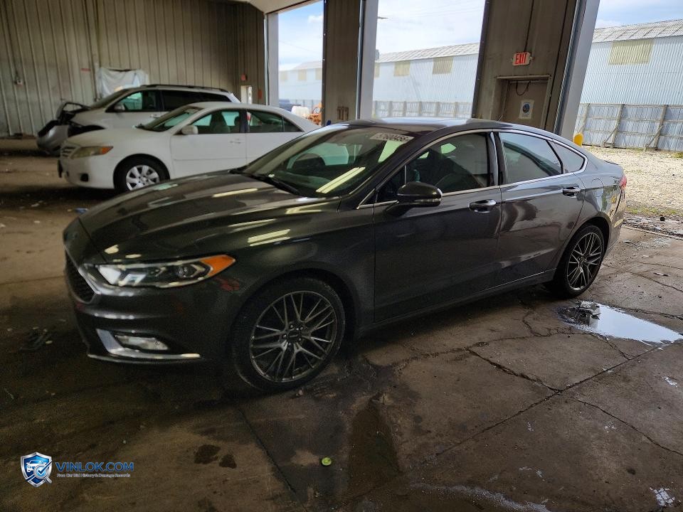 2017 FORD FUSION TITANIUM – Lot 57600456 auction photo