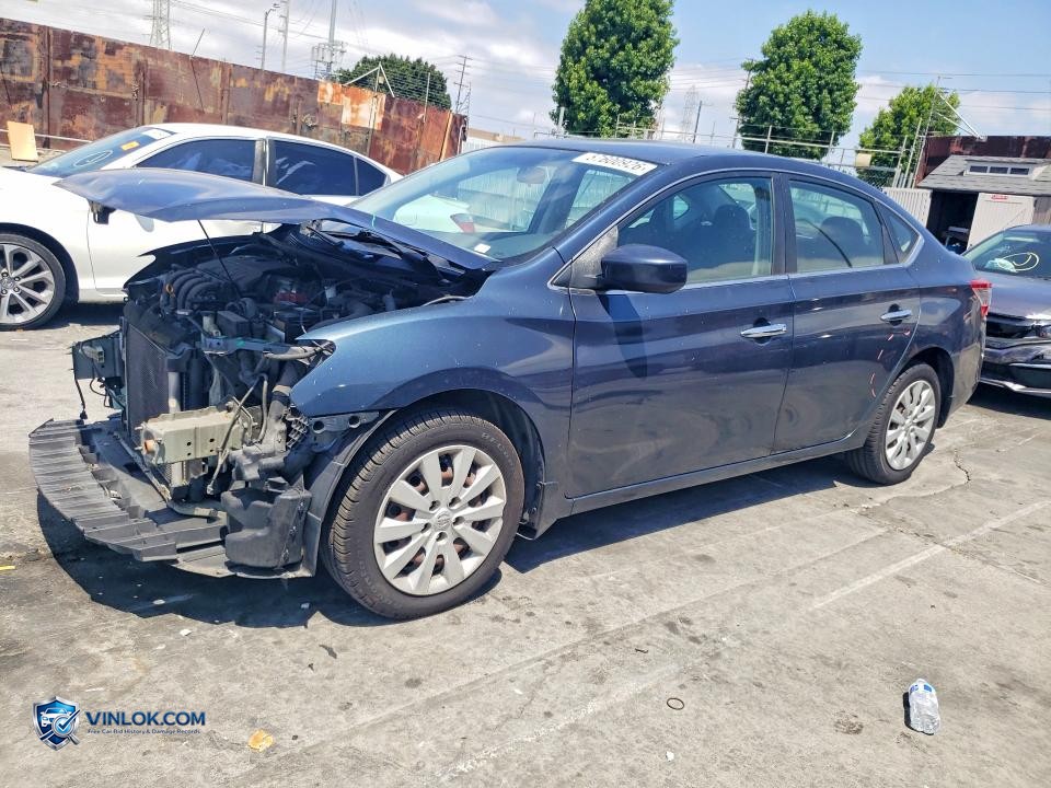2013 NISSAN SENTRA S – Lot 57600926 auction photo