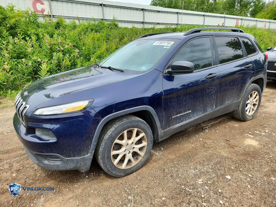 2016 JEEP CHEROKEE SPORT – Lot 57601716 auction photo